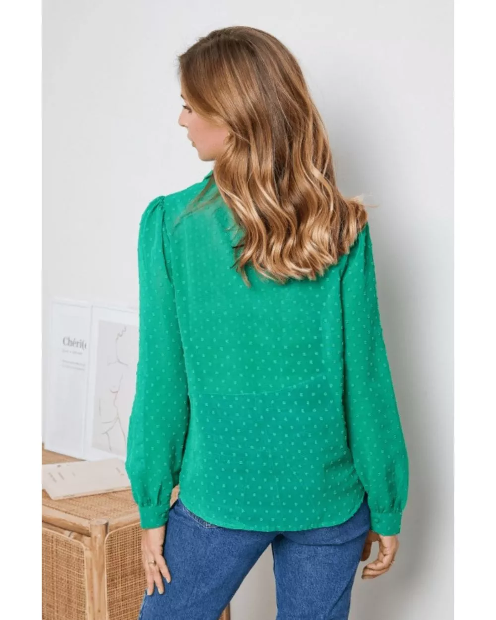 Chemise Yuna Verte